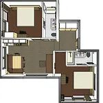 Appartement Aparthaus Gondeblick Fiss
